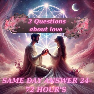 Tarot Love Reading - 2 vragen met gedetailleerd antwoord | Snelle levering: 24-72 uur