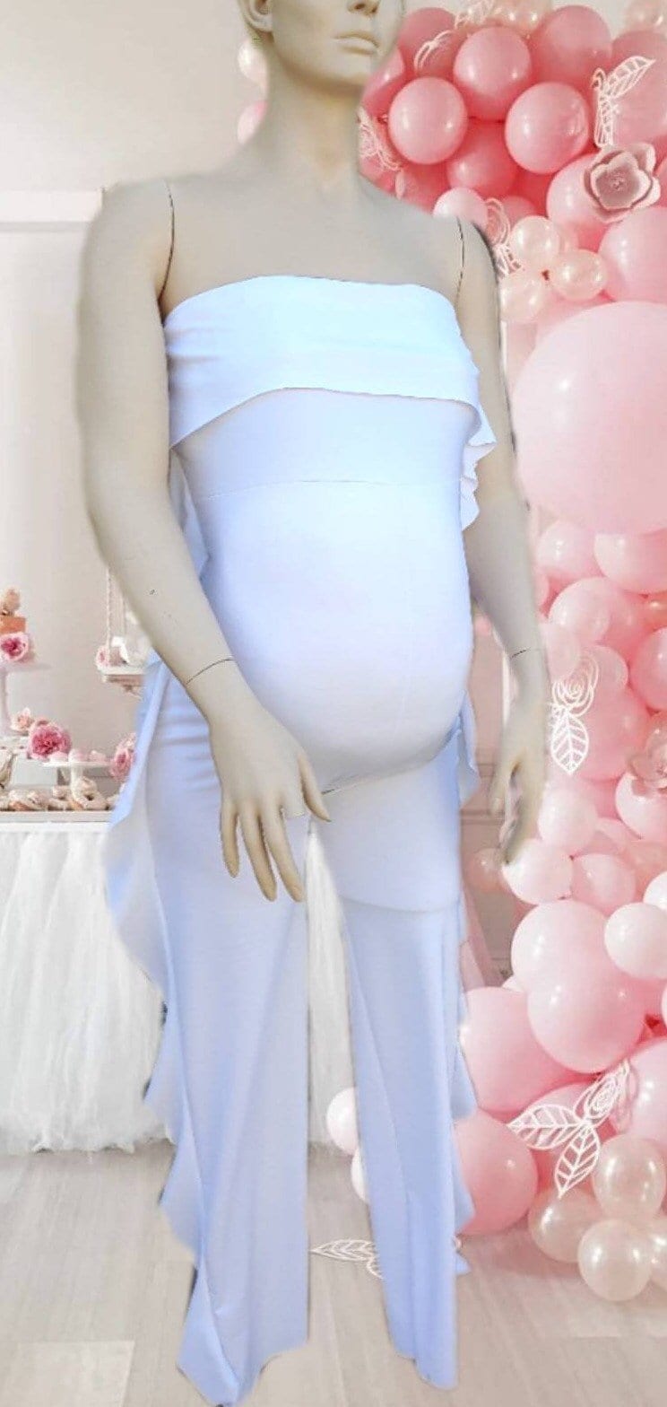 Maternity Jumpsuit/ Maternity Suit/pregnancy Clothe/maternity Wear/ Baby  Shower/ Photo Prop / Maternity Pants Suit Set/ Gender Reveal Outfit 