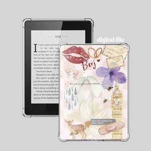 Kindle insert - magnolia parks - instant download - digital file