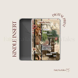 Kindle insert - Magnolia Parks - instant download - digital print