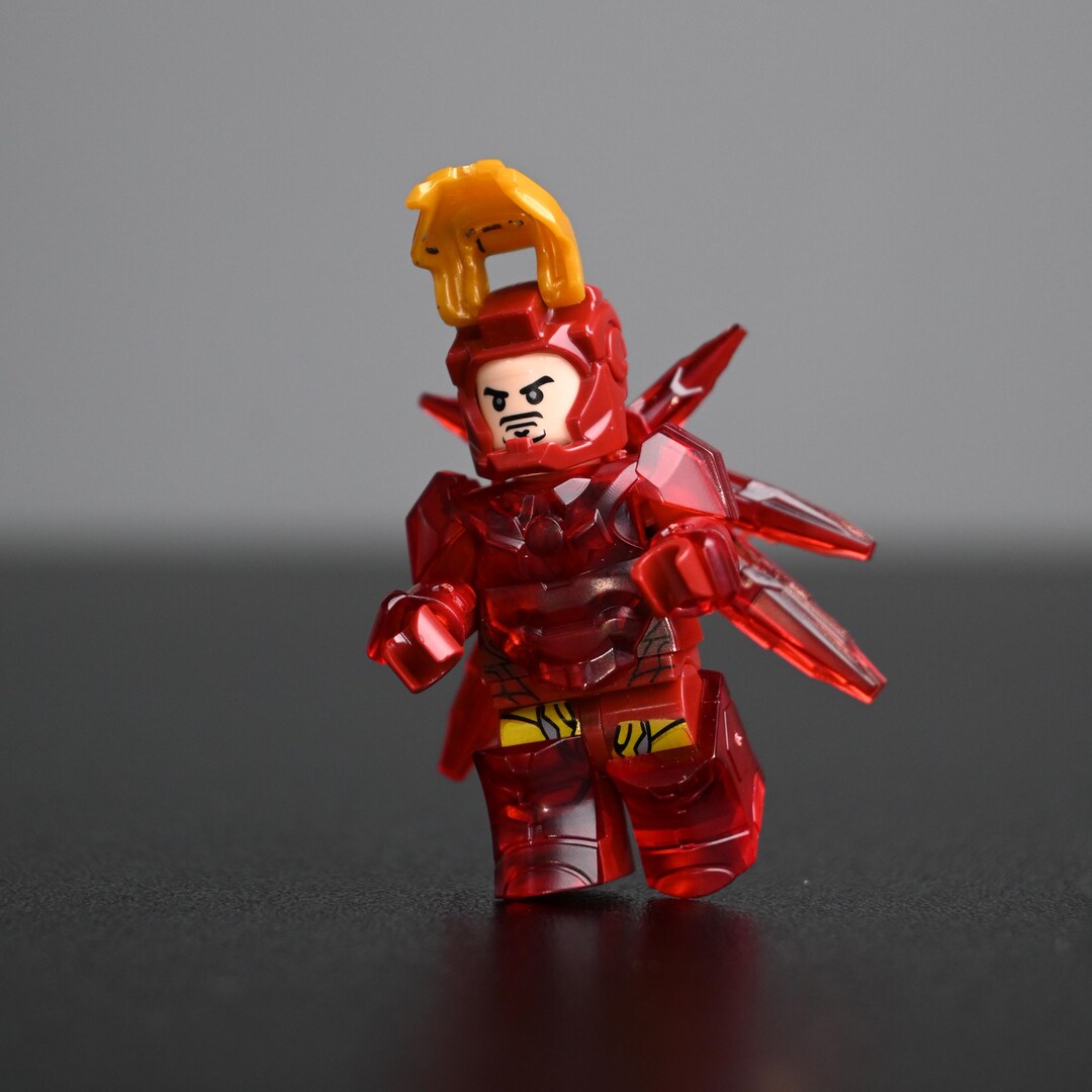 Iron Man Mark LXXXV Nano Tech Minifigure, Final Battle Avengers