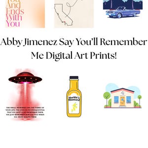 Könnte beinhalten: Ein digitaler Kunstdruck mit einem roten UFO, aus dem ein Lichtstrahl nach unten scheint. Der Text darunter lautet: "Die kleinen Erinnerungen sind der Stoff deines Lebens, die so unbedeutend sind, dass du dich nicht einmal an sie erinnerst. Du erinnerst dich nur daran, wie du dich gefühlt hast, als du sie gemacht hast."