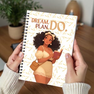 Dream Plan Do Quaderno a spirale Diario motivazionale Dreamers Planners Swaygirls Diario giornaliero a spirale Swiftie Girl Bestseller Giftforher