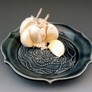 Garlic Grater, Grater Plate, Ginger Grater, Olive Oil Dipping Plate, Appetizer Plate