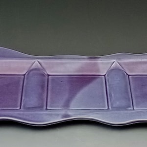 Ceramic Relish Tray, Sectional Serving Tray, Olive Appetizer Tray, Divided Ceramic Platter, Sectional Platter, Handmade Tapas Platter