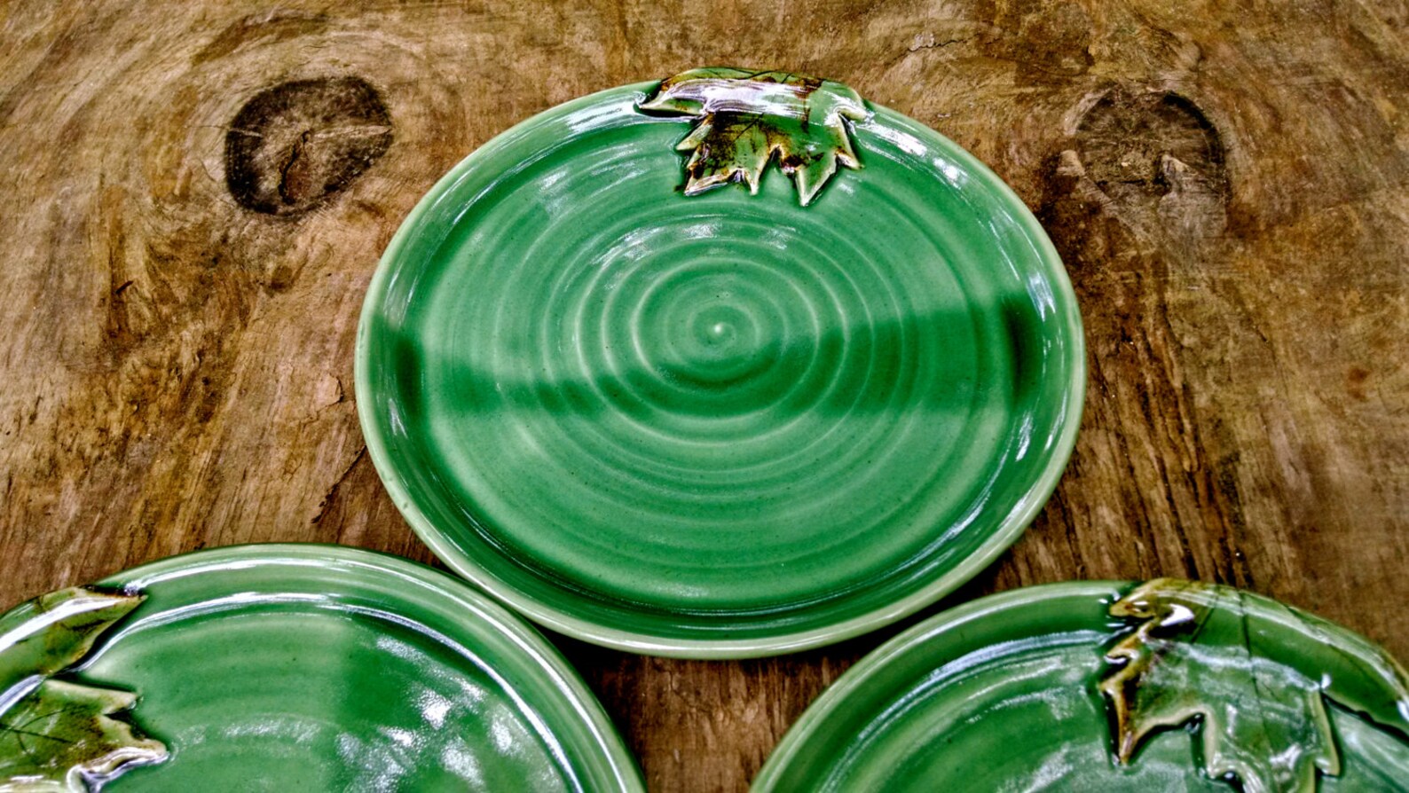 Tapas Plate Pottery Tapas Plate Serving Plate Leaf Plate Etsy