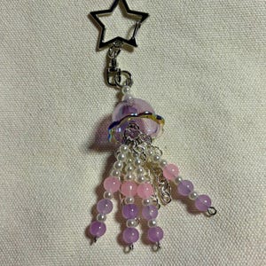 Handmade Jellyfish Keychains