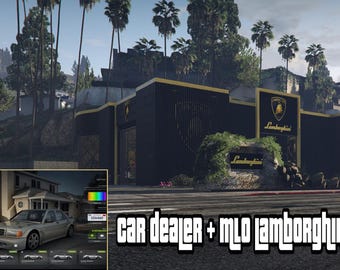 Advanced Dealership + Lamborghini Showroom MLO