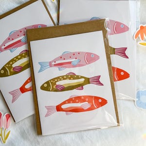 Sardines Greeting Card | birthday card, greeting card, blank card