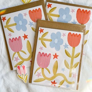 Flora Greeting Card | birthday card, greeting card, blank card