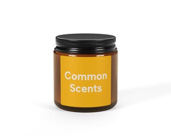 Vela de soja de Common Scents: fragancia divertida para el hogar, regalo de inauguración de la casa