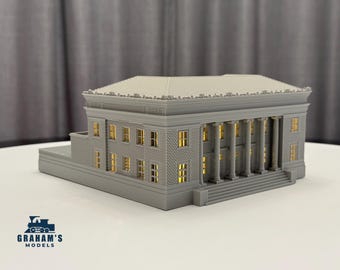 Post Office - N Scale / 1:160 Gauge - Mostly Assembled