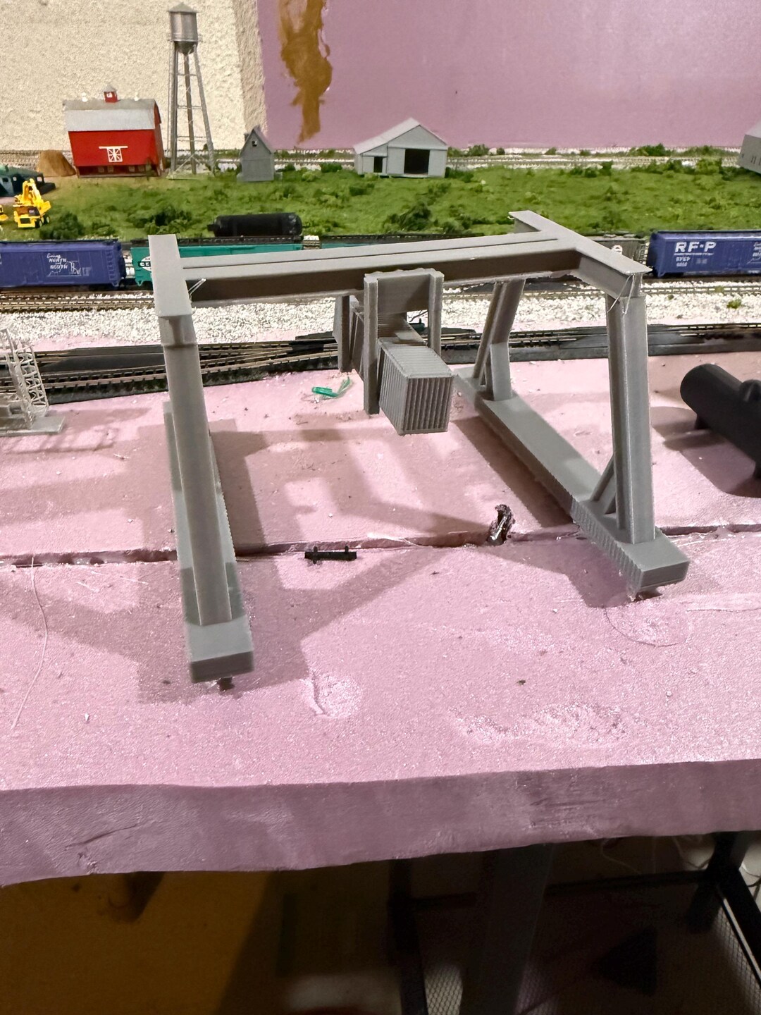 Free Printable N Scale Shipping Container Crane