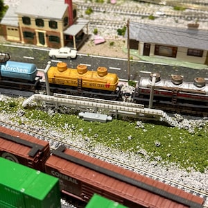 N Scale Oil Industry Filling Station 1:160 | NO ASSEMBLY