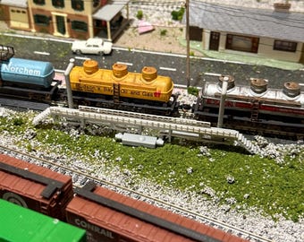 N Scale Oil Industry Filling Station 1:160 | NO ASSEMBLY