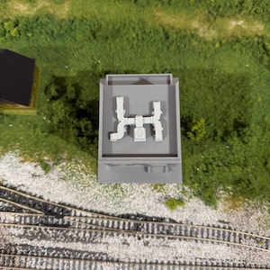 N Scale 1:160 HVAC for Roof (10 pack)| NO ASSEMBLY