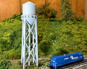 Water Tower - N Scale 1:160 - | Preassembled - Built Up Building, No Assembly Required!