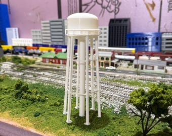 Water Tower - N Scale 1:160 - | Preassembled - Built Up Building, No Assembly Required!