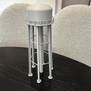 Water Tower - HO Scale 1:87 - | Preassembled - Built Up Building, No Assembly Required!
