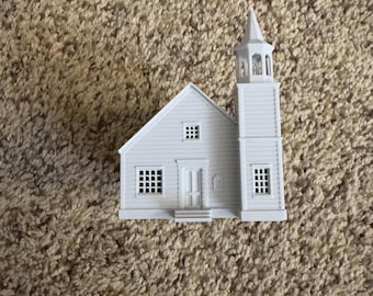 Church - N Scale 1:160 | Preassembled - Built Up Building, No Assembly Required!