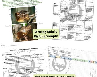 3rd Grade CKLA Animal Classification: Writing Rubric & Assessment (Google Form)