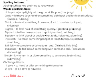 CKLA | Grade 3 | Spelling Activities | Animal Classification | Unit 2 Lessons 1, 6, 11 Lists | EDITABLE | PRINTABLE