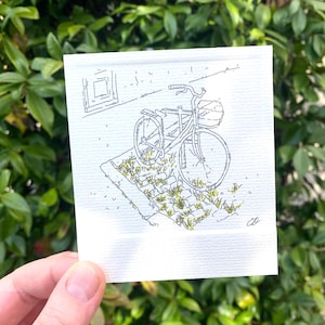 Dessins aquarellés « Polaroïd » - Nature urbaine