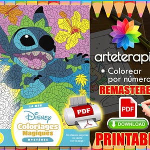 La Mer | Coloriage | Disney Coloring Book | PDF Coloring | Color by Number | Adult Coloring Books | Book Colored