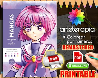 Sleeves | Coloriage | Disney Coloring Book | PDF Coloring | Color by Number | Adult Coloring Books | Book Colored