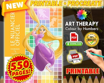The Ultimate Color Guide for Your Disney Color by Number Books PDF Digital