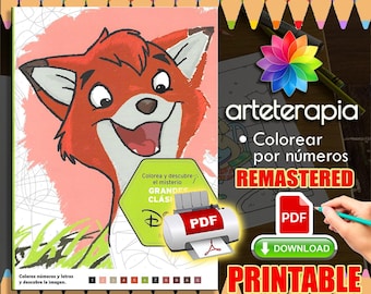 Great Classics Vol.4 | Coloriage | Disney Coloring Book | PDF Coloring | Color by Number | Adult Coloring Books | Book Colored