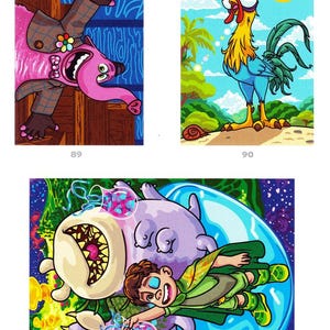 Les Grands Classiques Volume 13 | Procreate | À imprimer | Livre de coloriage Disney | Coloriage PDF | Coloriage par numéros | Livres de coloriage pour adultes image 5