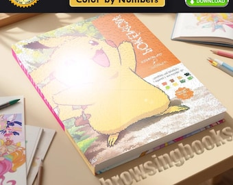 Mystery Color by Number Pages ΡΟΚÉΜΟΝ – | Color Number | Adult Coloring Books | Printable | Procreate