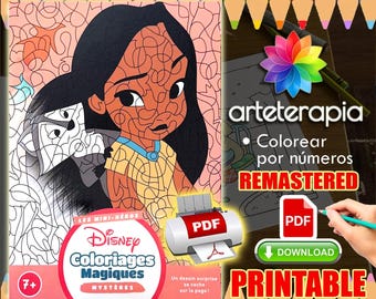 Les Mini Héros | Coloriage | Livre de coloriage Disney | Coloriage PDF | Coloriage par numéros | Livres de coloriage pour adultes | Livre à colorier