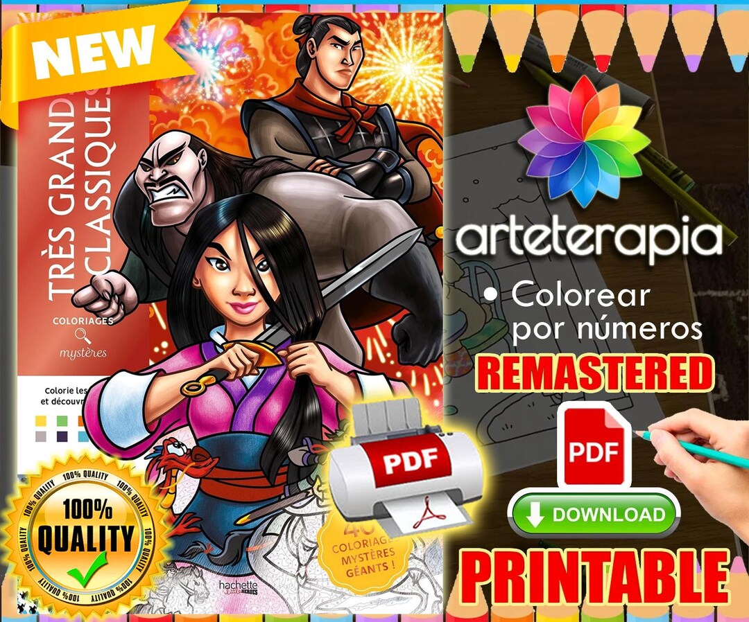 ディズニー Grands Classiques コレクター版 The Three Grands Classiques | Coloriage | Disney | PDF | Color by