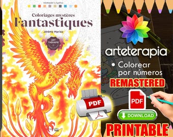 Fantastiques | Coloriage | Disney Kleurboek | PDF Kleuren | Kleuren op nummer | Kleurboeken voor volwassenen | Boek Gekleurd
