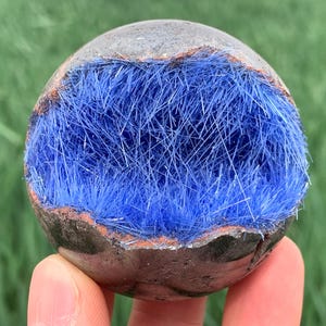 Magnetite Specimen,quartz crystal,Goethite,Blue copper ore,Crystal Sphere Cluster,Mineral specimen,Energy Crystal Gifts 1pc