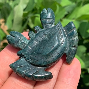 2.3&#39;&#39;+ Natural Agate quartz,quartz crystal,hand carved,Crystal Crab,Crab skull,Crystal Gifts 1PC