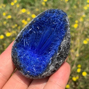 Natural Meteorite Specimen quartz,Goethite,Blue copper ore,Crystal Cluster,Mineral specimen,Energy Crystal specimen Gifts 1pc