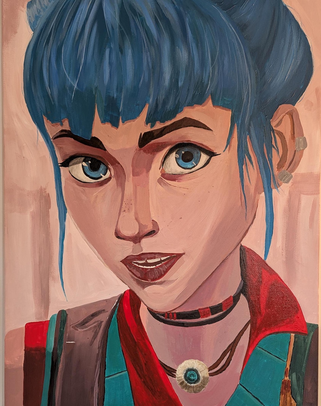Powder - Arcane, Season 2 Episode 7 (acrylic Painting) - Etsy