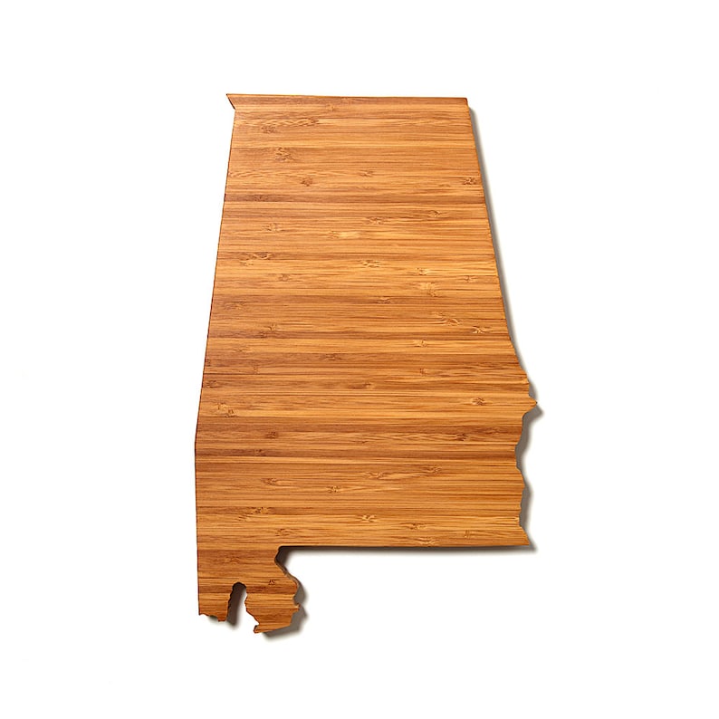 Alabama Cutting Board, Wood Cutting Board, Alabama Gift, Engraved Board, Custom Cutting Board, Personalized Board, Alabama Board image 2