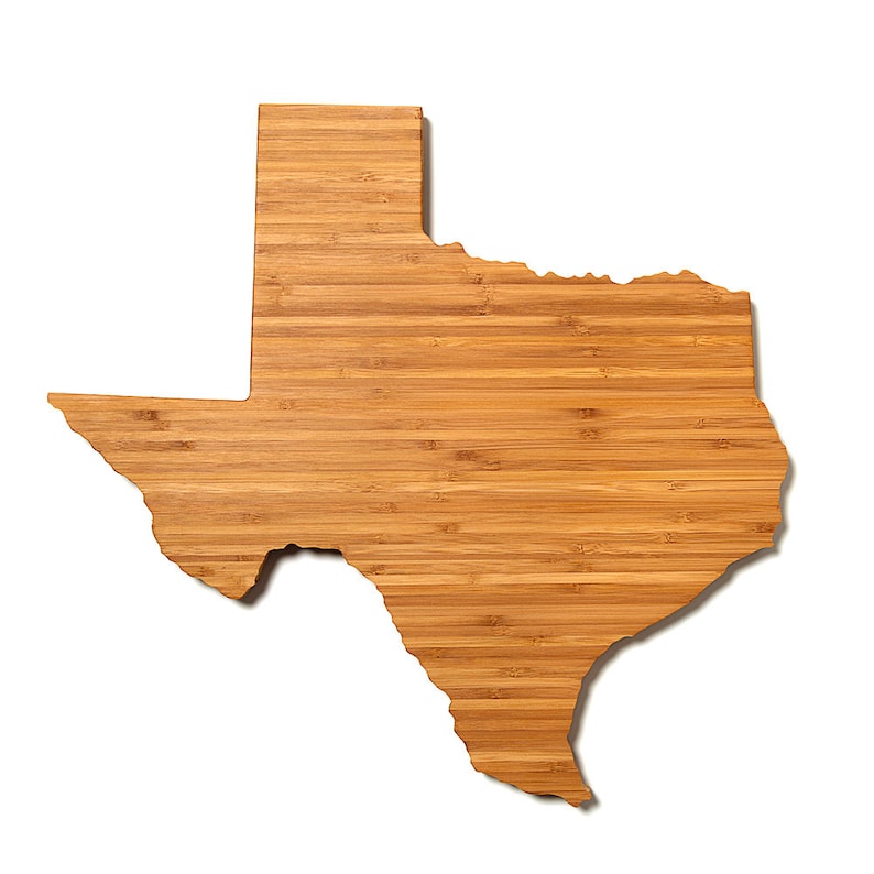 Texas Cutting Board Wood Cutting Board Texas Gift Engraved Etsy