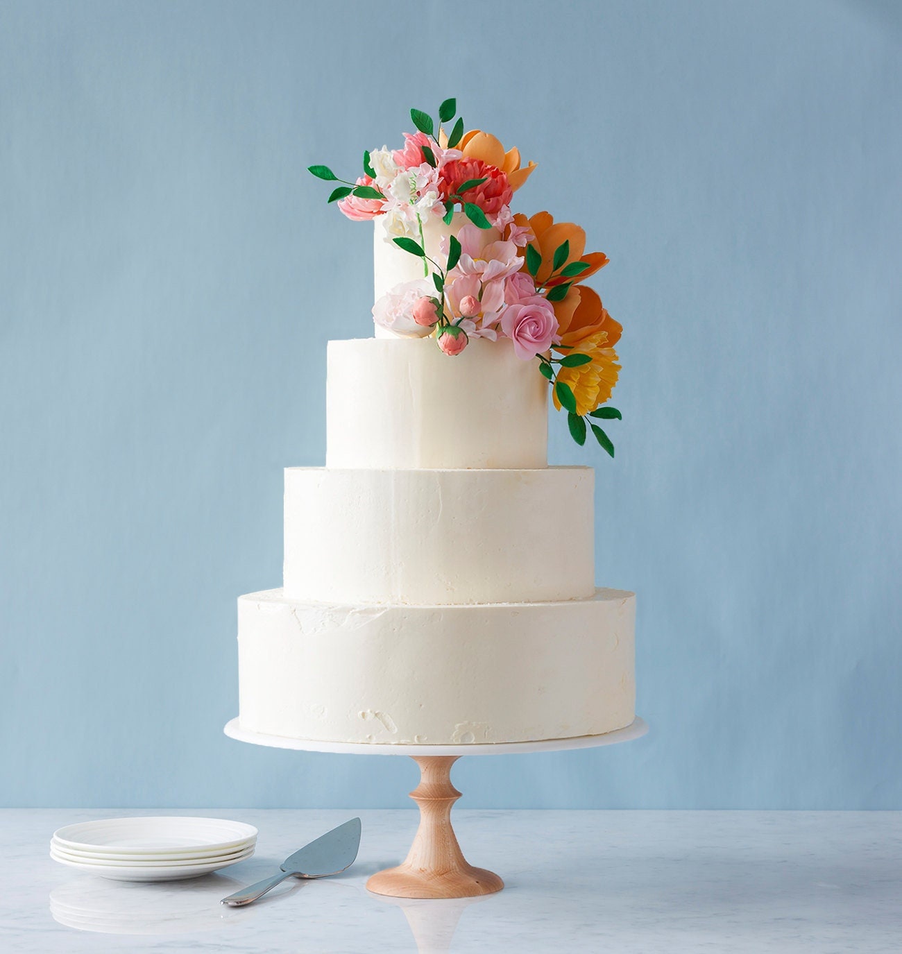 P&D Posate per la Torta Nuziale Regalo di Nozze Decorazione Paletta per Torta & Coltello per Torte per Matrimonio 