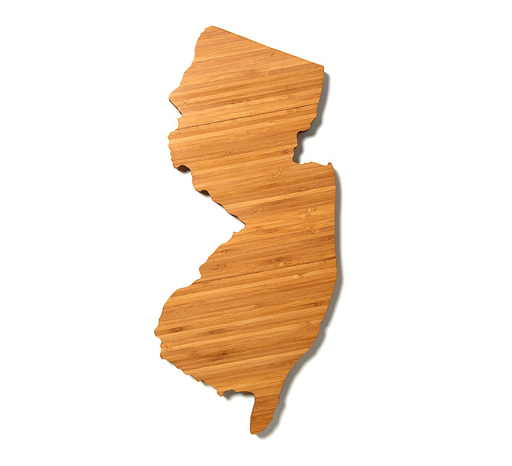 New Jersey Cutting Board Wood Cutting Board New Jersey Gift Etsy