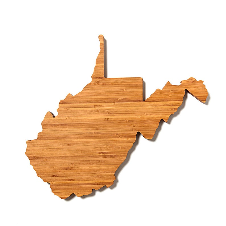 West Virginia Cutting Board, Wood Cutting Board , Personalized Board, Board image 2