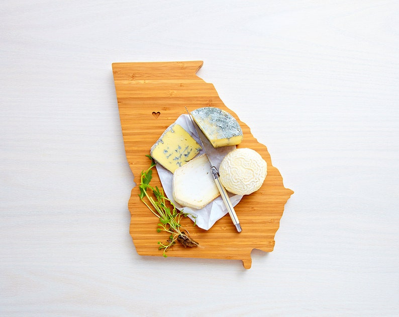 Georgia  Cutting Board Wood Cutting Board Gift Engraved image 0
