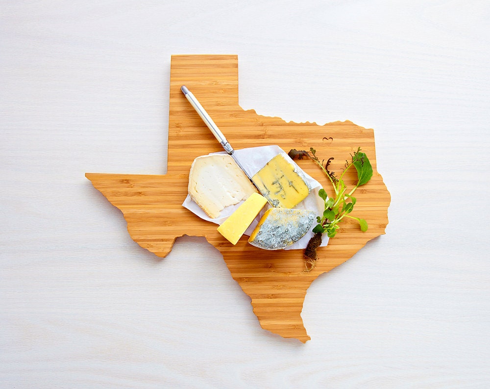 Texas Cutting Board Wood Cutting Board Texas Gift Engraved Etsy