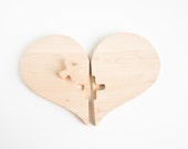 Heart Shaped Kitchen Trivet - Solid Wood Trivet -Wedding Gift - Anniversary Gift - Engagement Gift