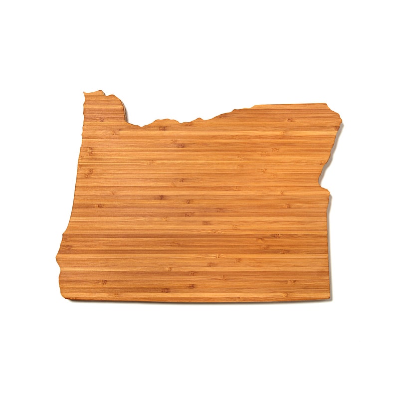 Oregon Cutting Board, Wood Cutting Board, Oregon Gift, Engraved Board, Custom Cutting Board, Personalized Board, Oregon Board, Serving Tray image 2