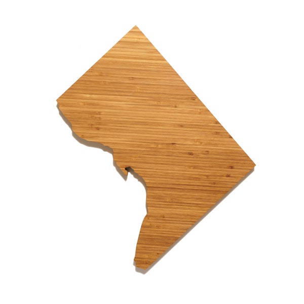 DC Shaped Cutting Board / AHeirloom Personalized Cutting Board / Custom Cutting Board / Wedding Gift for Couple